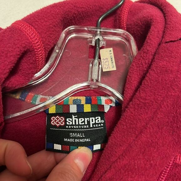Sherpa Brand Made in Nepal Fleece Zip up Hoodie - Picture 6 of 6